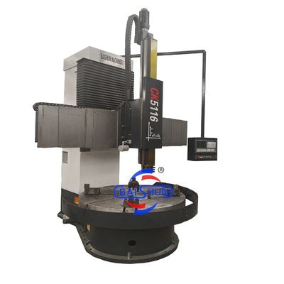 CK5120 Одноколонная обычная вертикальная станковая машина CNC Тяжелый режущий станков