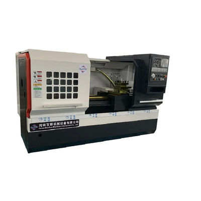 Тяжелое резка металла высокой точности плоской кровати CNC станка горизонтальной