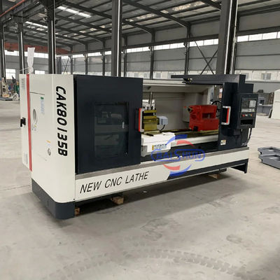 CK6150 CNC точечные токарные станки плоская кровать
