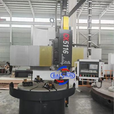 Автоматическая фрезерная машина для металлов CK5116 CNC одноколонный вертикальный поворотный станк