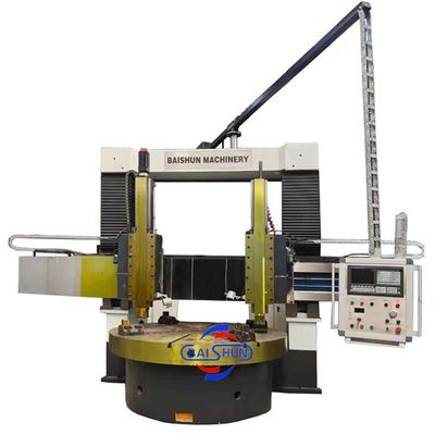 Двухколонный вертикальный CNC-токарный механизм автоматический вертикальный металлический токарный механизм