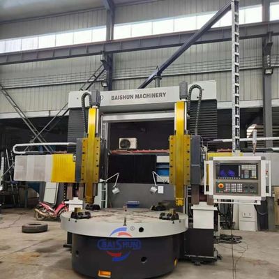 CNC вертикальный токарный станк Металлическая винтовая башня CK5225 Вертикальная токарная машина