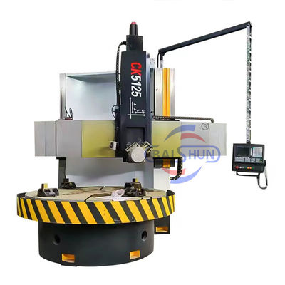 Cnc одноколонная вертикальная башня токарный стан тяжелой резки литой железной металлорежущей машины