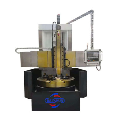 CNC одноколонный токарный станк Башня Обработка инструмента вертикальный токарный станк для резки тяжелых металлов