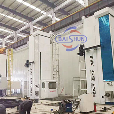 Высокопроизводительная CNC горизонтальная буровая и фрезерная машина для промышленных больших путешествий