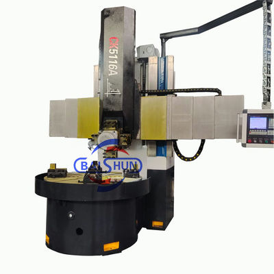 CK5125 Тяжелое одноколонное станковое орудие CNC вертикальный токарный редуктор
