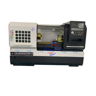 Металлический токарный станк Новый CK6140 CNC горизонтальный мини-стационарный токарный станк