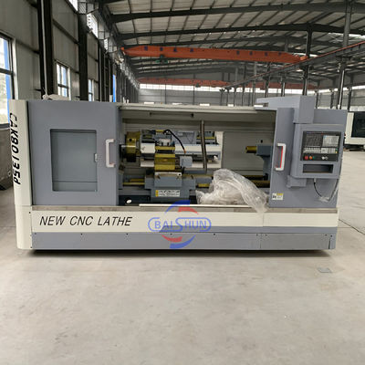 Высокая точность CK6180 Горизонтальная CNC плоская кровать Автоматический 3 Chuck Lathe