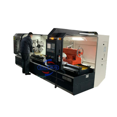 Тяжелое резка плоское ложе цепной горизонтальной металлической CNC цепи