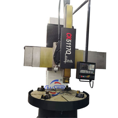 Автоматический CK5117 Cnc вертикальная башня токарная машина металлический токарный стан