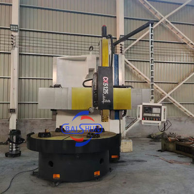 2.5Meter Machining Ck5125 Квинтационный цех Cnc Fanuc Вертикальный турретный цех