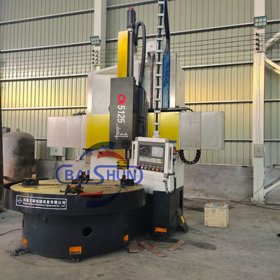 Высокая точность VTL CK5125 одноколонный CNC вертикальный токарный редуктор