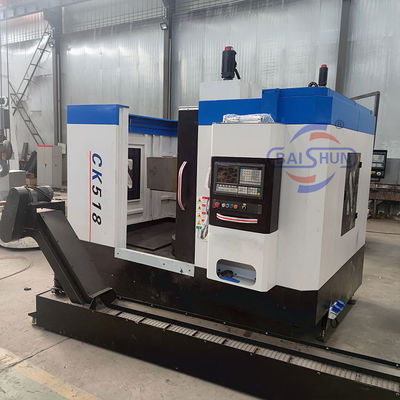 Ck51 Cnc вертикальный токарный станк с осью C для поворота и фрезы