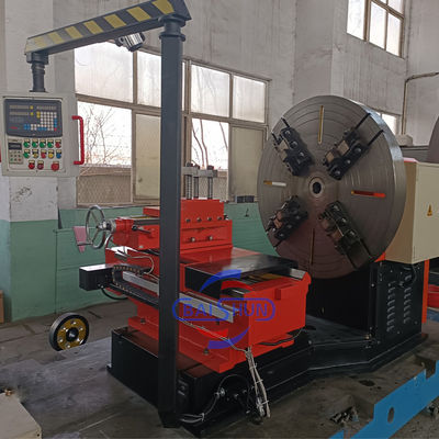 Профессиональная большая горизонтальная CNC-вертикальная машина для поворота с лицевой стороны 3000 мм фланца