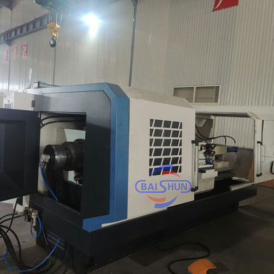 QK1325 Умный автоматический горизонтальный плоский кровать CNC двойной Chuck трубы резьбообрабатывающей станки