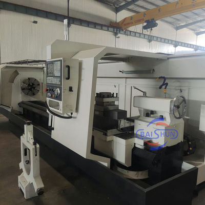 QK1325X1500 CNC трубопроводный резьбообрабатывающий цепь 800 мм качающаяся 1500 мм заготовка