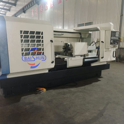 Токарный станок с ЧПУ для нарезания резьбы на трубах QK1327X1500, отверстие шпинделя 280 мм, поворот над станиной 800 мм