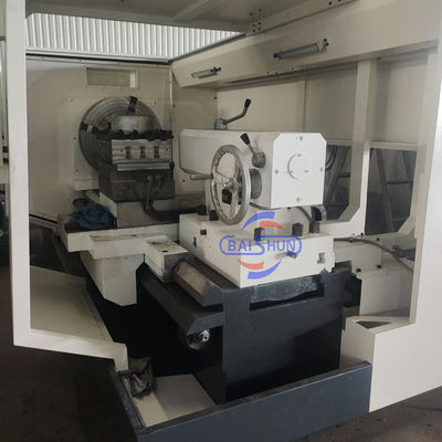 QK1327X1500 Токарный станок для нарезания резьбы на трубах с большим отверстием шпинделя 280 мм