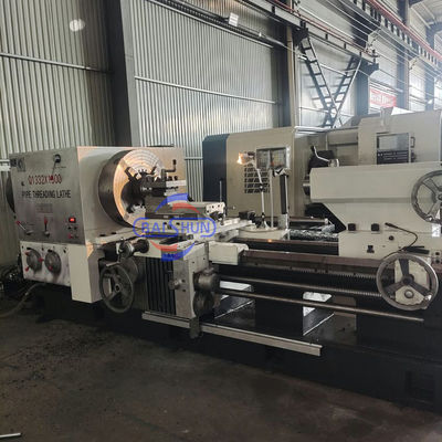 Горячая продажа Новая тяжелая работа QK1332 Металлический Cnc трубный резьбообрабатывающий станков для обработки труб