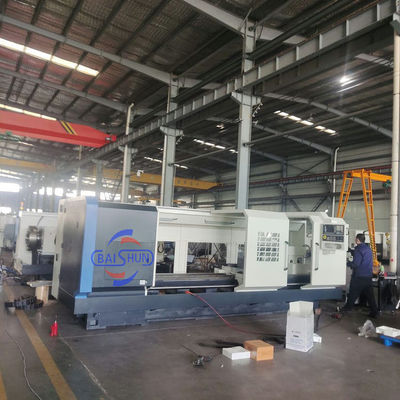 Китай Twin Chuck Torn Screw Cutting CNC Pipe Threading Lathe Machine Цена