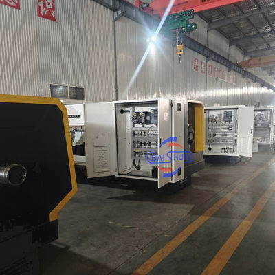 Высокая жесткость Автоматическая Масляная Страна Тяжелая CNC трубопроводная резьбовая станка для производства винтов