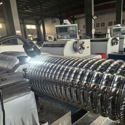 Металлическая работа Стальная роликовая ребра CNC роллевая резка