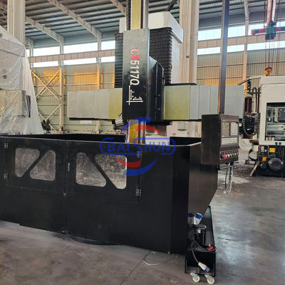 Тяжелый рабочий токарный станк CK5117 VTL CNC одноколонный вертикальный турретный токарный станк