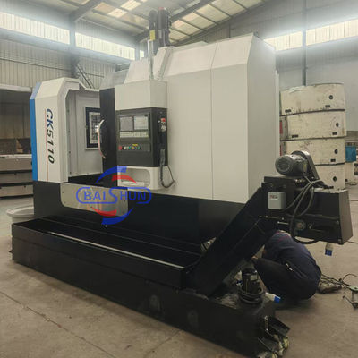 CNC одноколонная вертикальная станка 1000 мм Стол Cnc Vtl с защитной крышкой