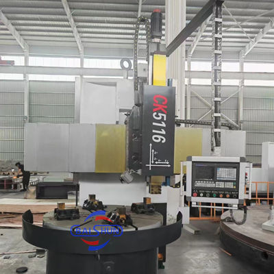 CK5116A CNC Одностоечный Вертикальный Токарный Станок Вертикальный Фрезерный Станок Для Токарной Обработки