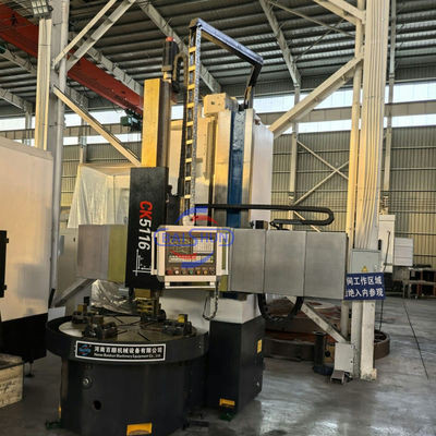 Manufacturer Supply VTL Heavy Duty CK5116A High Precision 2 Axis Vertical CNC Lathe Machine