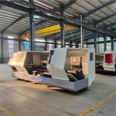 Горизонтальный токарный станок с ЧПУ, диаметр обработки 500 мм, длина обработки 1500 мм