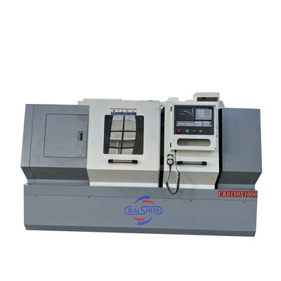 Токарный станок с ЧПУ Fanuc с плоской станиной, вылет 500 мм, заготовка 1500 мм