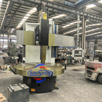 Вертикальный токарный станок с ЧПУ Fanuc с высотой резания 1600 мм и максимальным диаметром точения 2500 мм