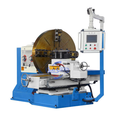 Профессиональный токарный станок серии C6016 с большой головкой, максимальным диаметром обработки 1600 мм и патроном 1200 мм для обработки автомобильных колес