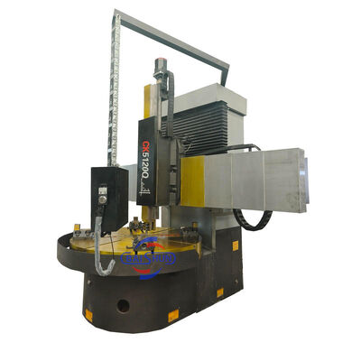 Высокоточный вертикальный токарно-карусельный станок с ЧПУ грузоподъемностью 5 тонн и двигателем мощностью 15 кВт