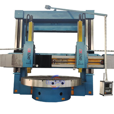 2 оси Обработка инструмента металл CNC двойной колонны вертикальный токарный станк большой диаметр