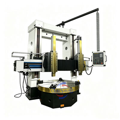 Strong Square Ram Cutting Tool Post CNC Vertical Lathe For Cylinder Turning